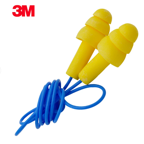 3M EAR 340-4004可反复清洗圣诞树型带线防噪音降噪舒适耳塞